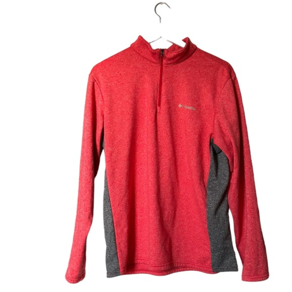 Columbia Fleece Quarter Zip Pullover Womens M Gorpcore Outerwear Cozy Sporty